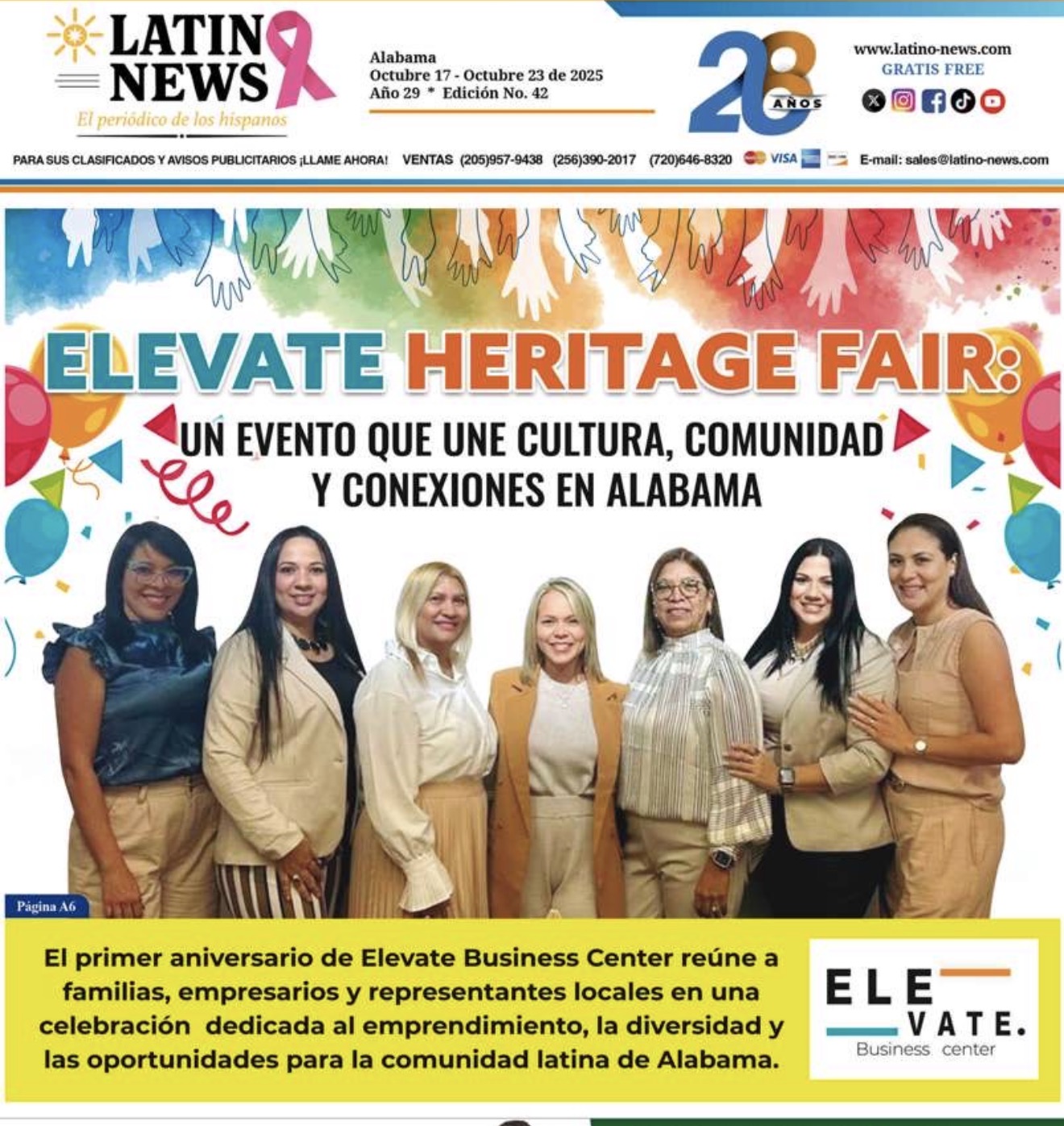 ELEVATE Heritage Fair — 18 octubre 2025